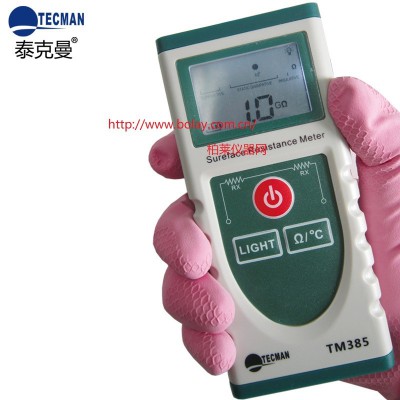 泰克曼 TM385數(shù)顯式表面電阻測試儀|