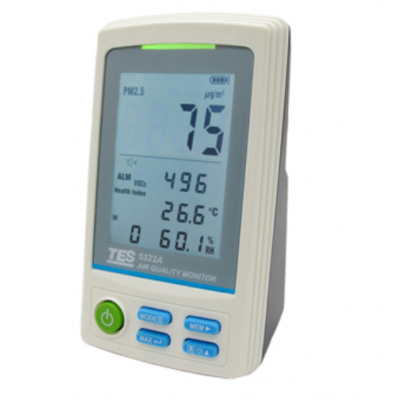 泰仕TES-5322A PM2.5空氣品質(zhì)記錄儀